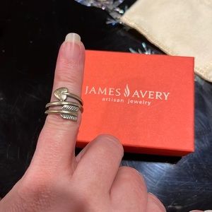James, Avery arrow and heart ring